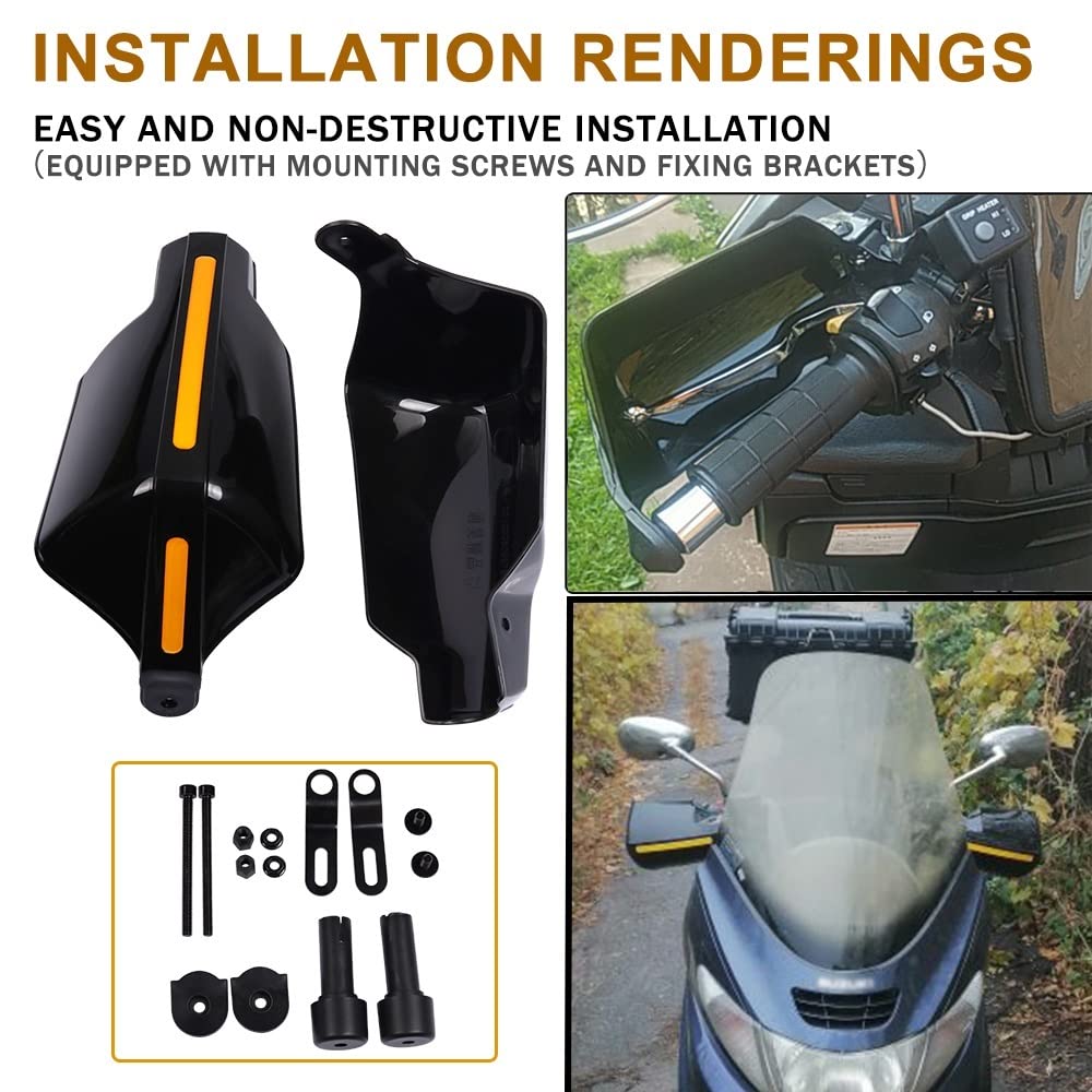 Amazon.co.jp: スクーター ナックルガード に適していますスズキ用